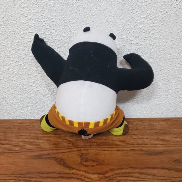 Plush 2011 Kung Foo Panda 9" Tall Stuffed Animal by Dreamworks - Picture 3 of 5